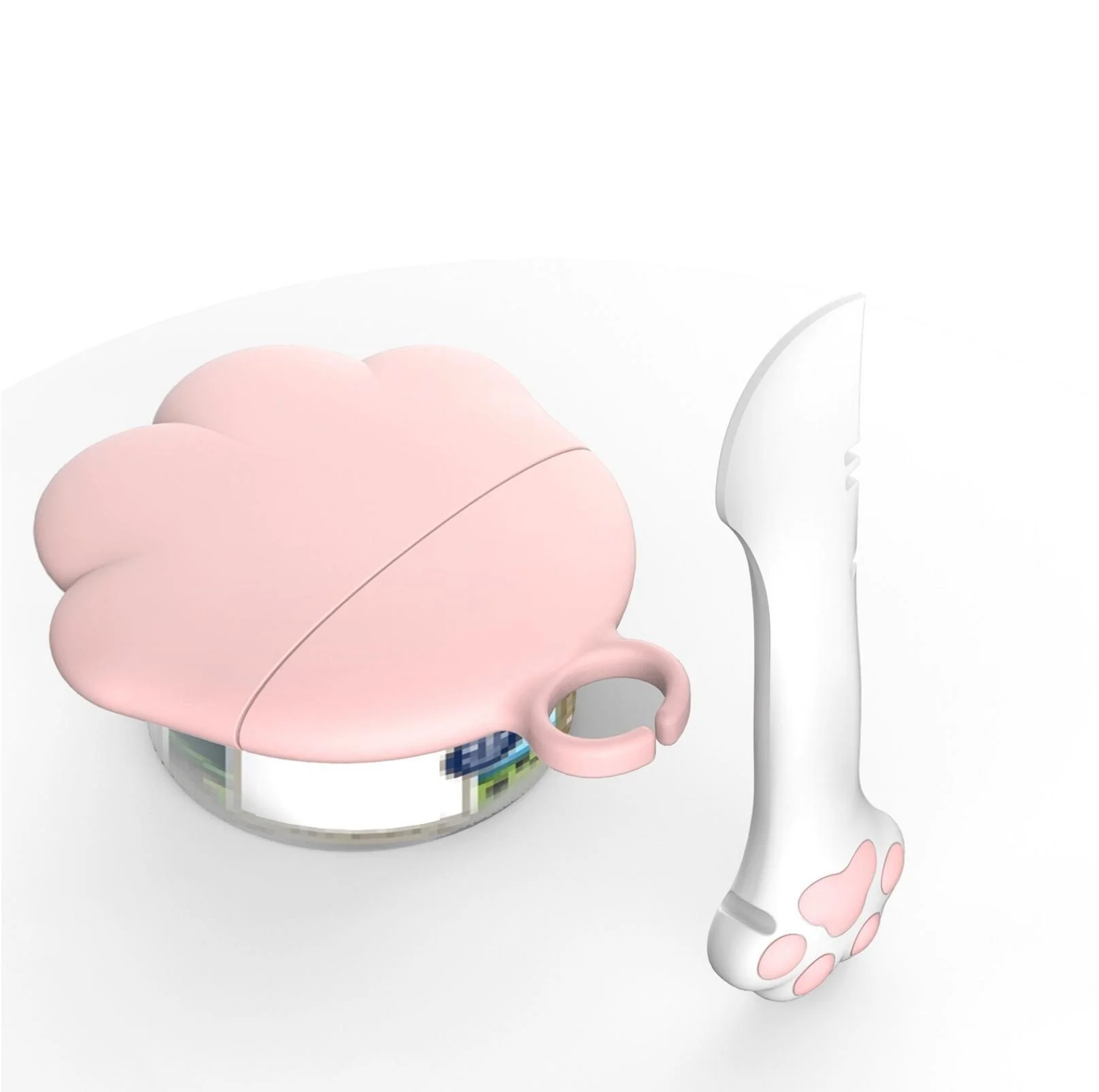 Cat Claw Silicone Spoon and Lid for Pet Cans - Image 11