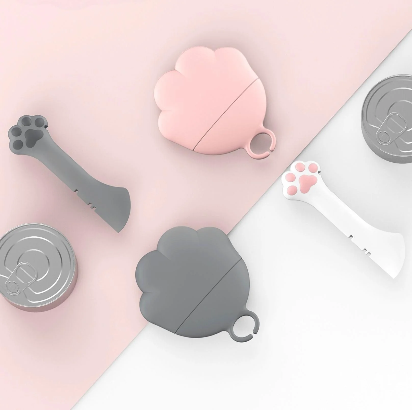 Cat Claw Silicone Spoon and Lid for Pet Cans - Image 13