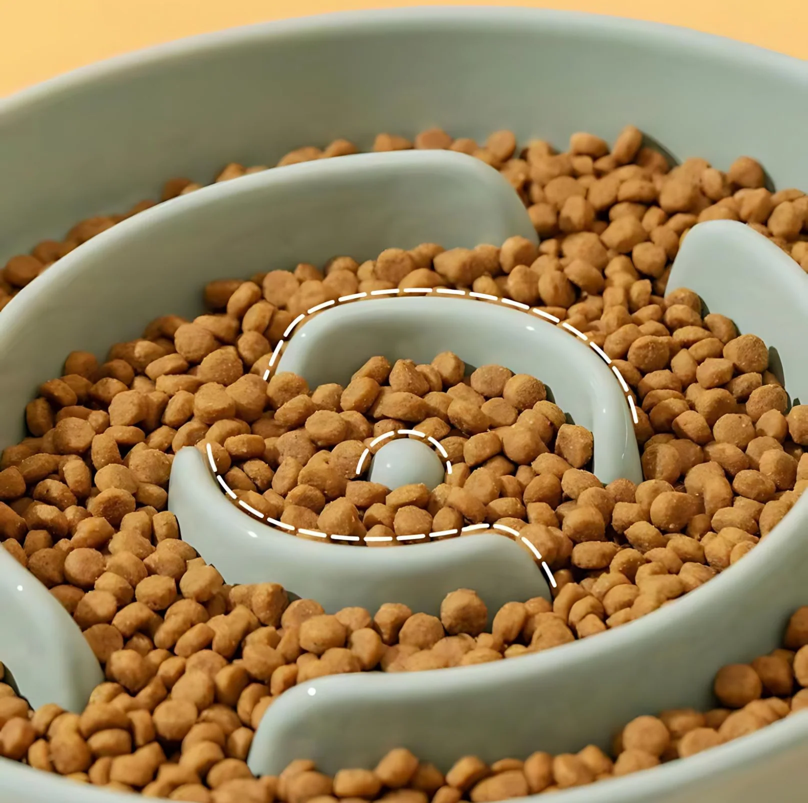 Ceramic Slow Feeder Pet Bowl for Dogs and Cats - Image 14