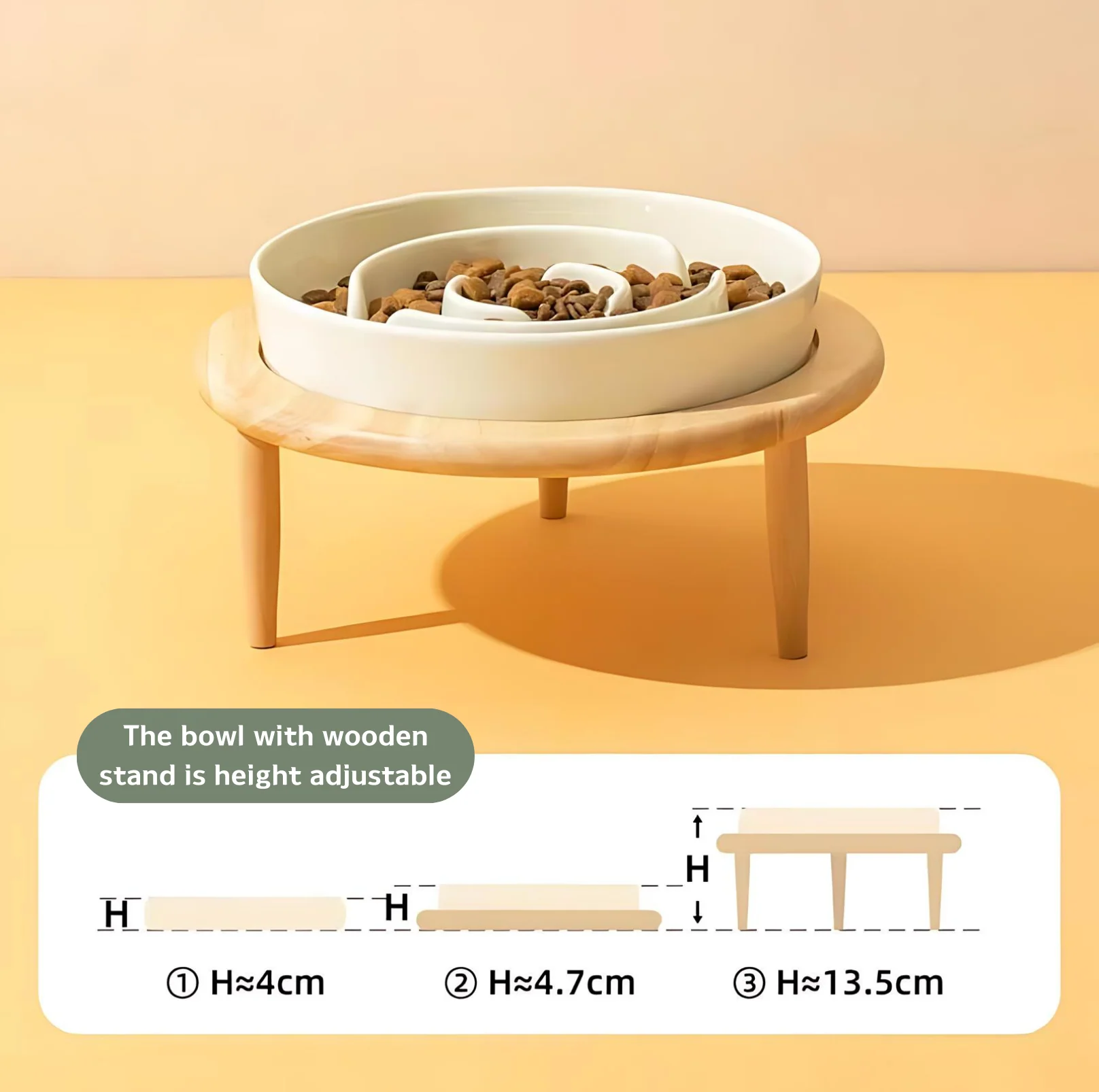 Ceramic Slow Feeder Pet Bowl for Dogs and Cats - Image 16