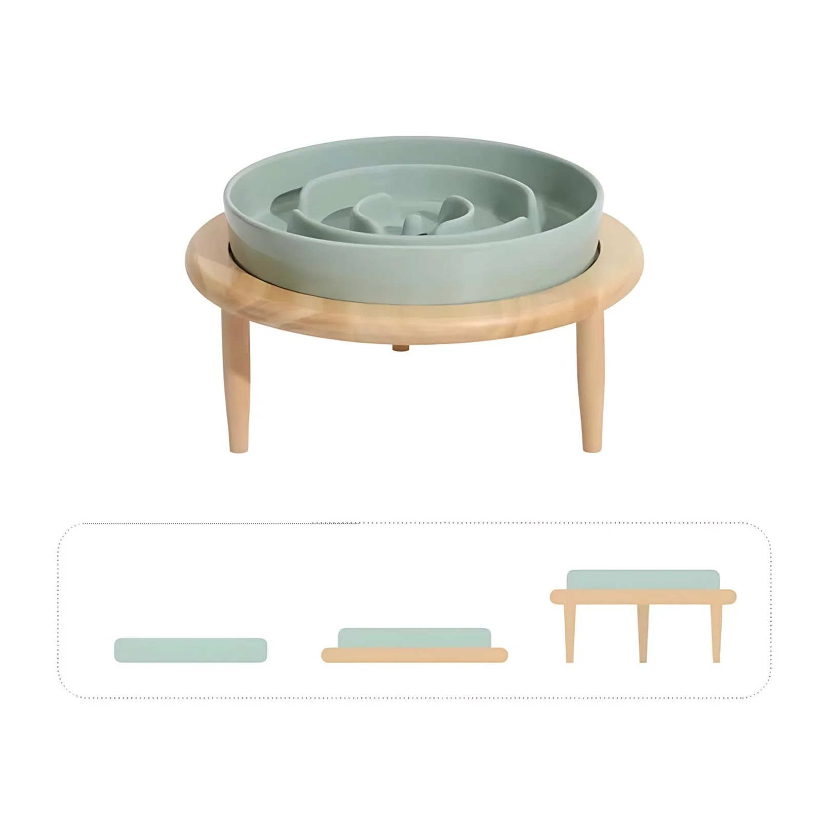 Ceramic Slow Feeder Pet Bowl for Dogs and Cats - Image 5