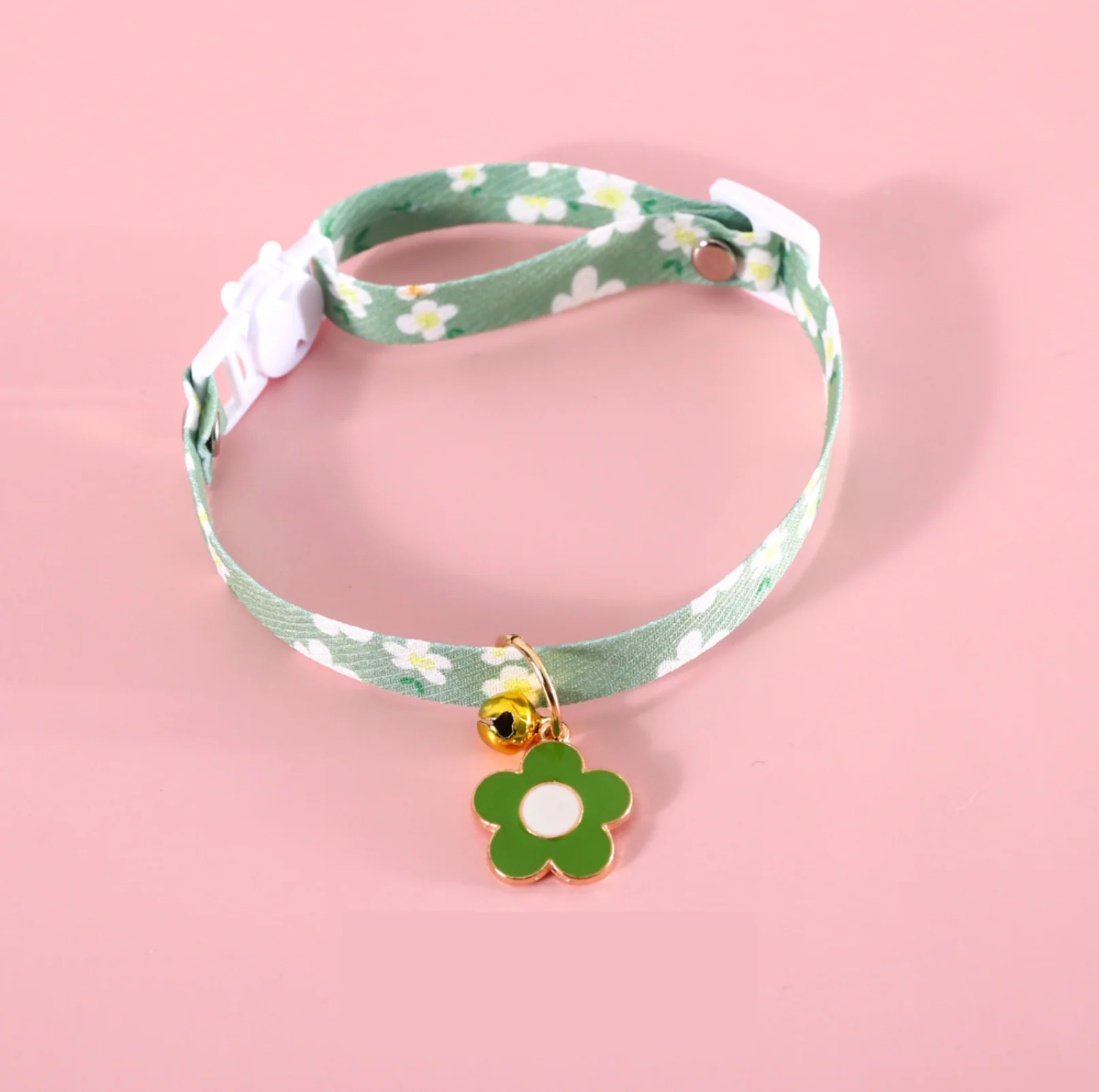 Flower Series Pendant Style Adjustable Pet Collar - Image 6