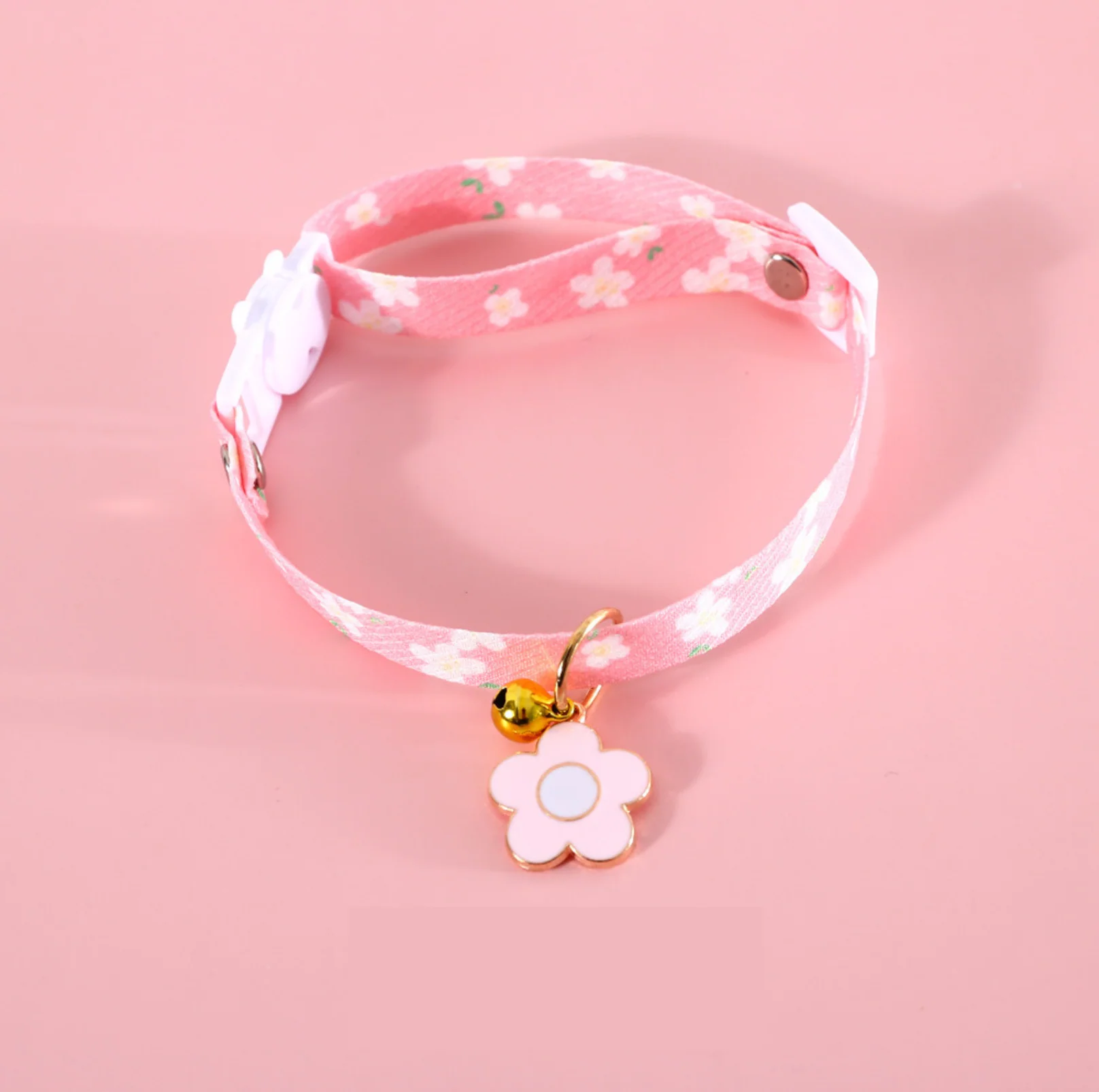 Flower Series Pendant Style Adjustable Pet Collar - Image 7