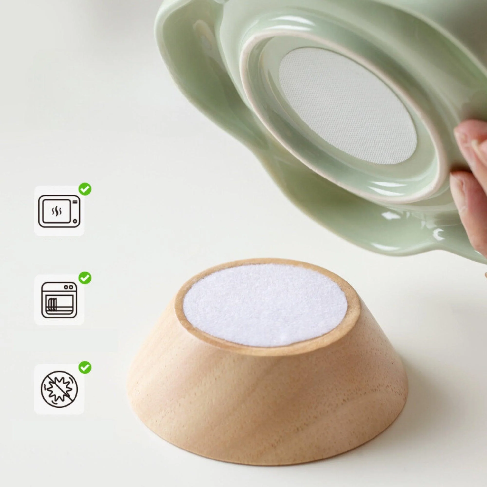 Flower-Shaped Ceramic Pet Food Plate Cat Bowl - Image 7