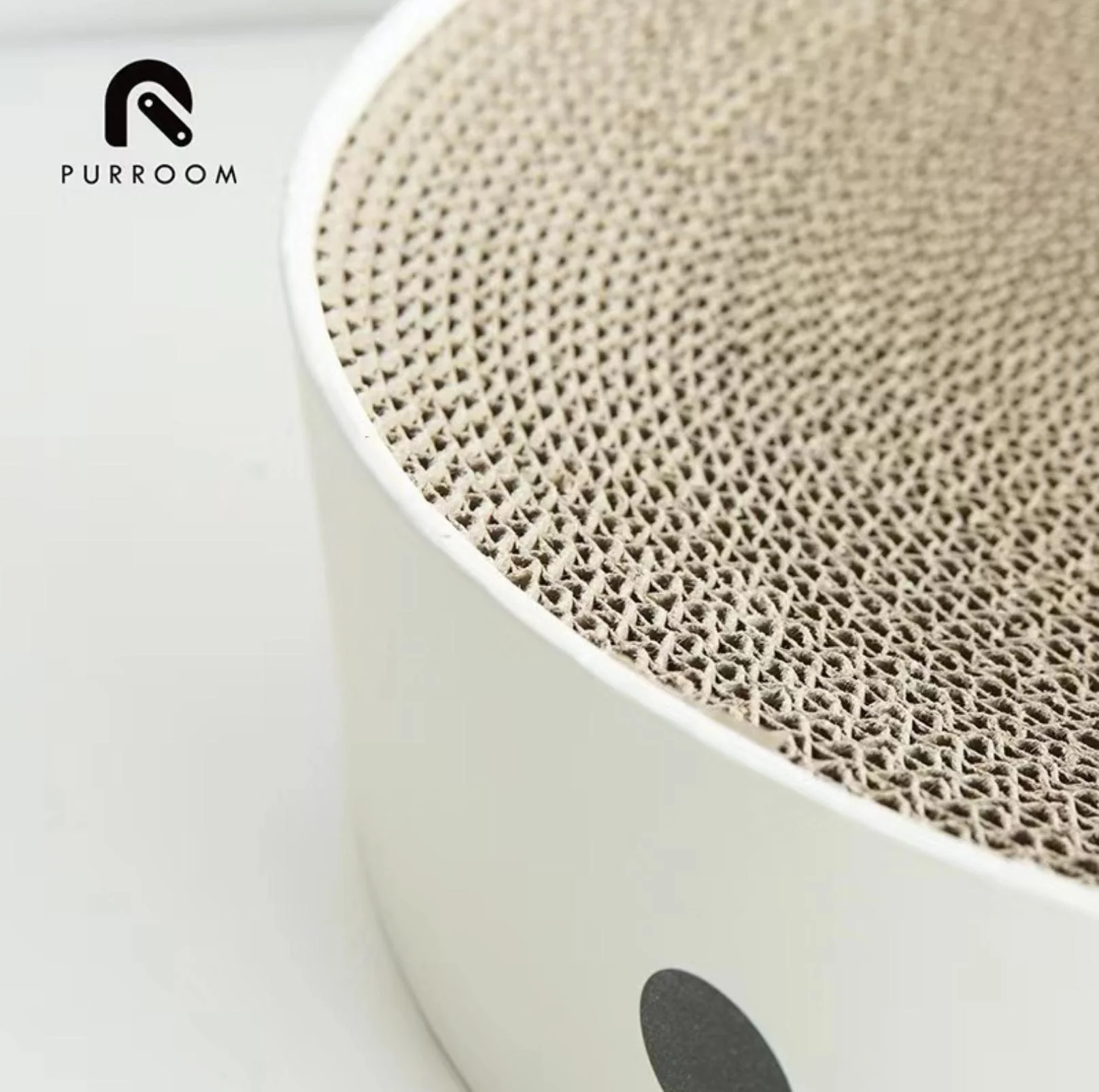 PURROOM Little Chicken Series- Round Scratching Board (LARGER ONE) - Image 3