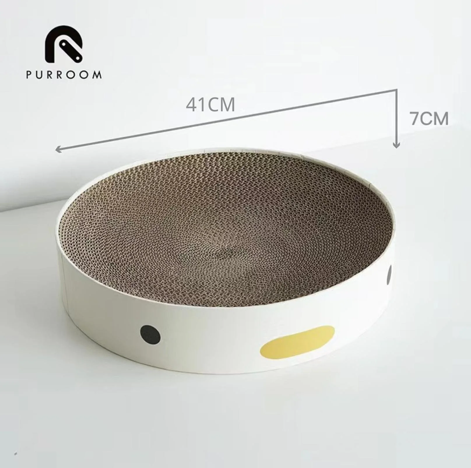 PURROOM Little Chicken Series- Round Scratching Board (LARGER ONE) - Image 5