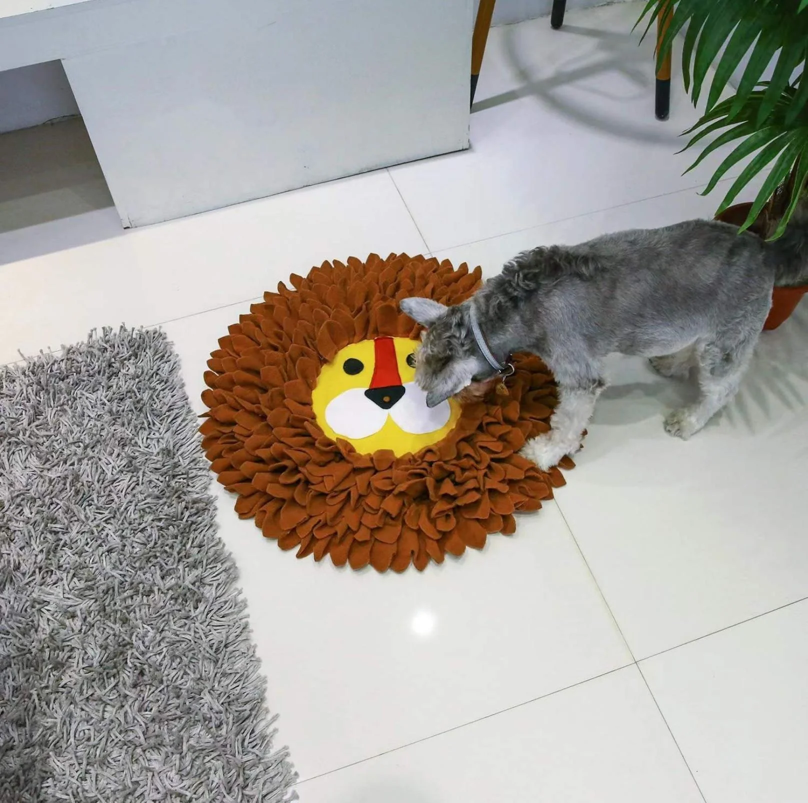 Lion Snuffle Mat - Engaging Snuffle Dog Toys - Image 5