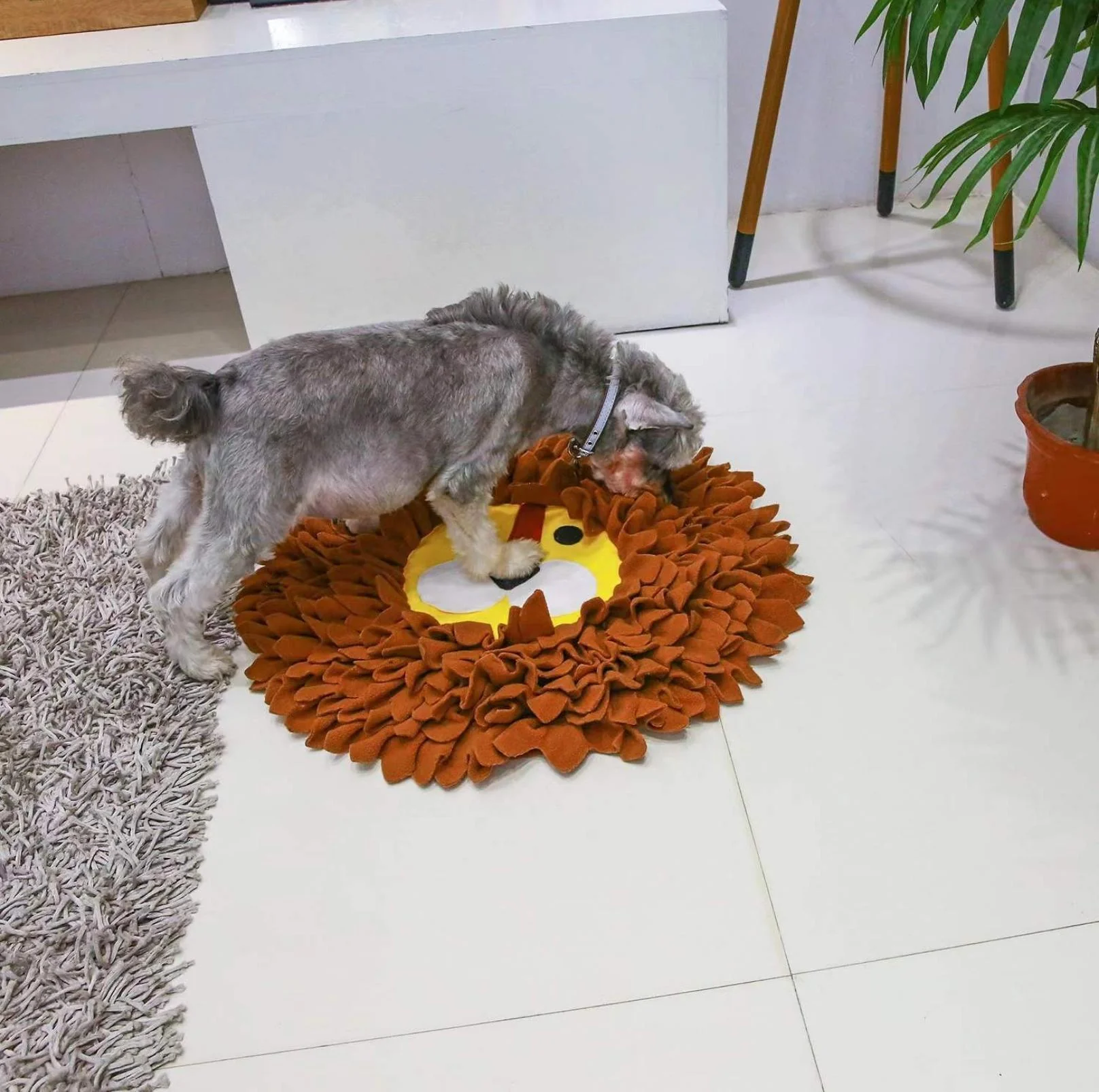 Lion Snuffle Mat - Engaging Snuffle Dog Toys - Image 7