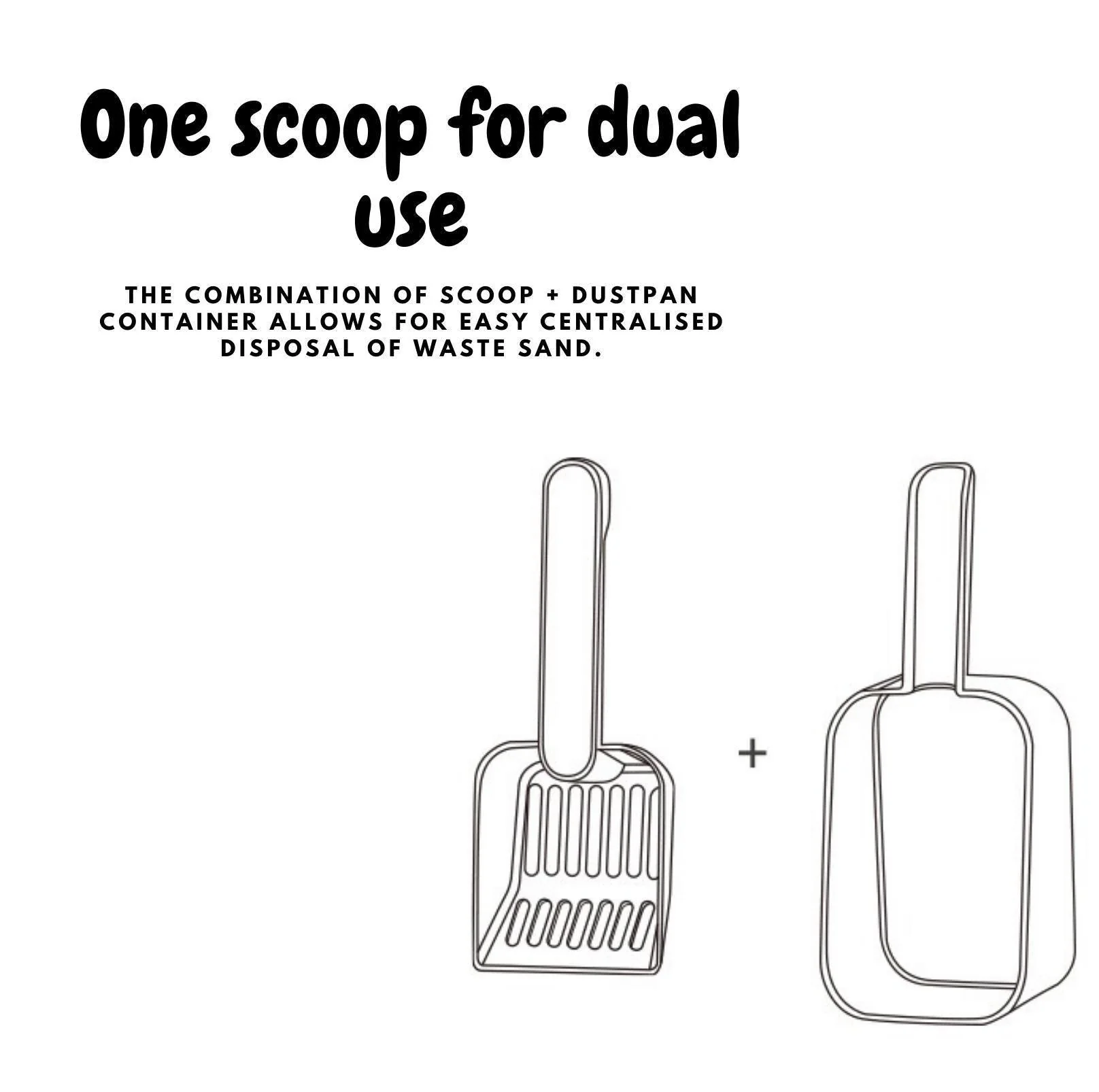 Cat Litter Scoop and Dustpan Combo - Easy Waste Disposal - Image 11