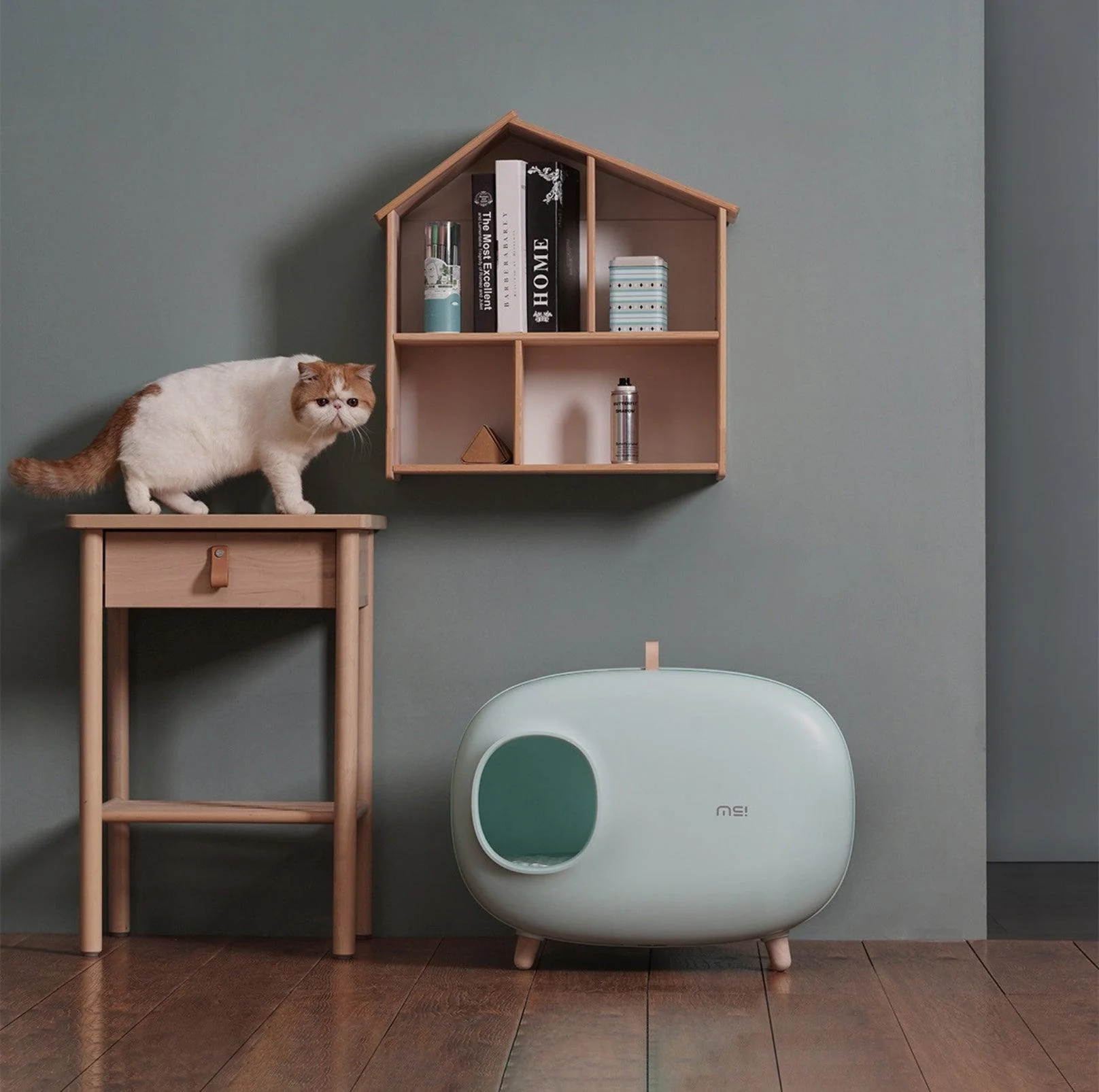 Makesure Cat Litter Box Cat Litter Tray - Image 17