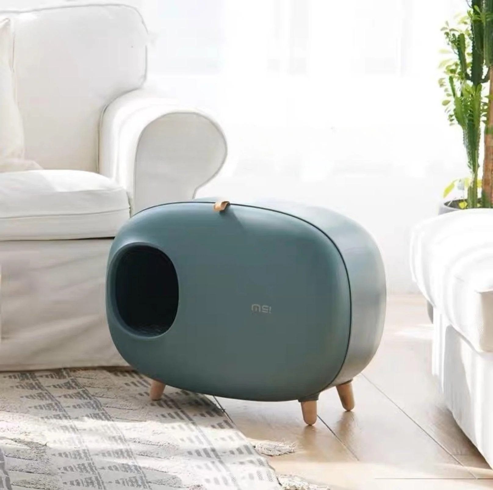 Makesure Cat Litter Box Cat Litter Tray - Image 9