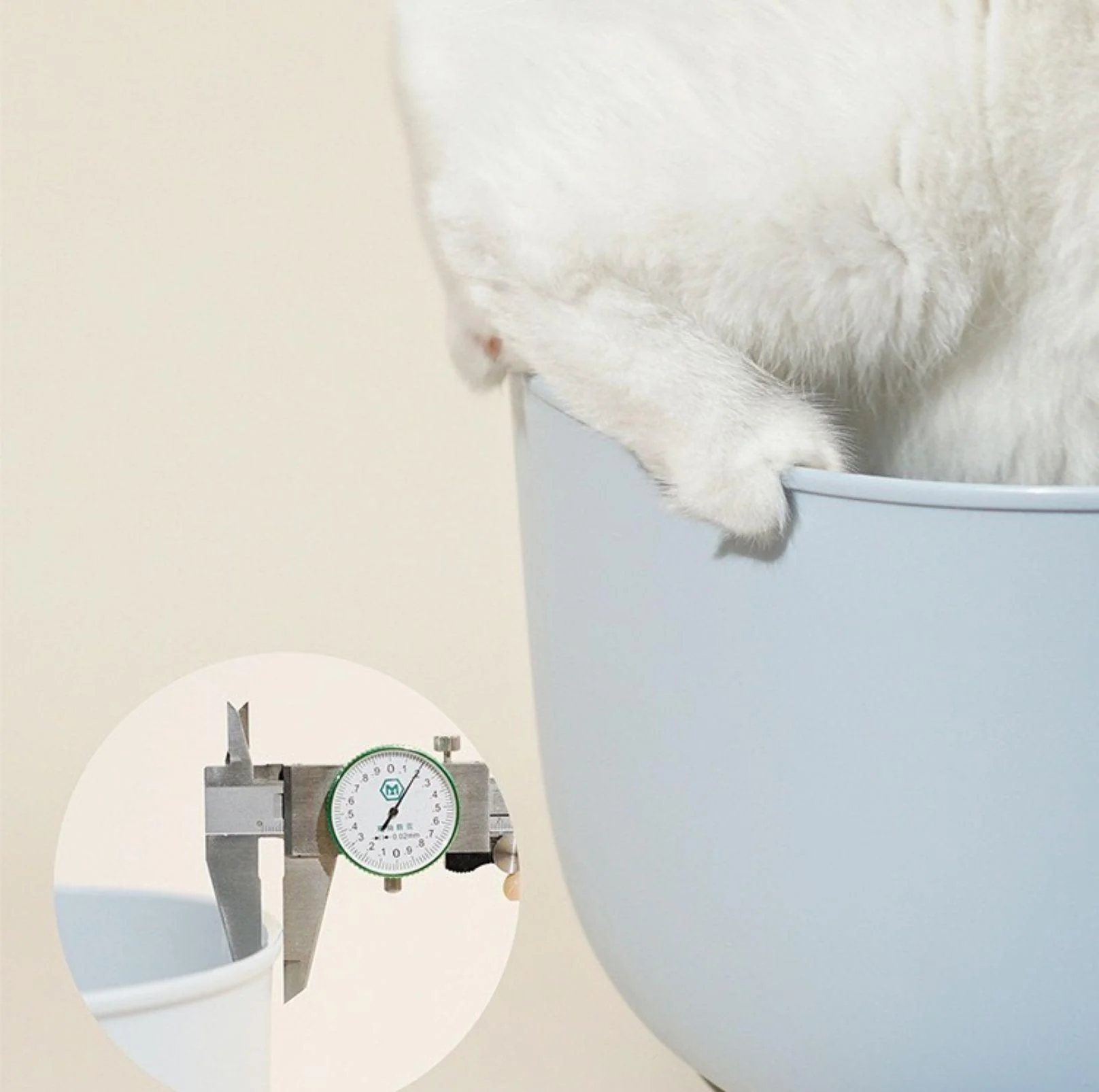 Makesure Open Cat Litter Tray Cat Litter Box (Litter mat included) - Image 13