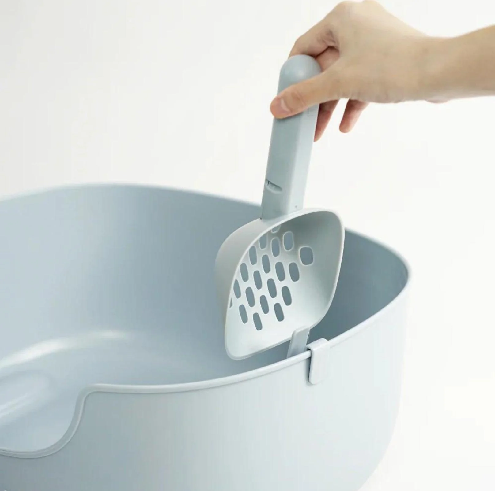 Makesure Open Cat Litter Tray Cat Litter Box (Litter mat included) - Image 9