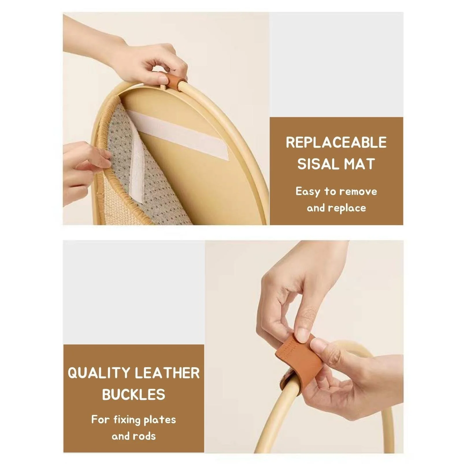 Makesure Multifunctional Cat Scratcher | Sisal Standing Scratching Board - Image 17