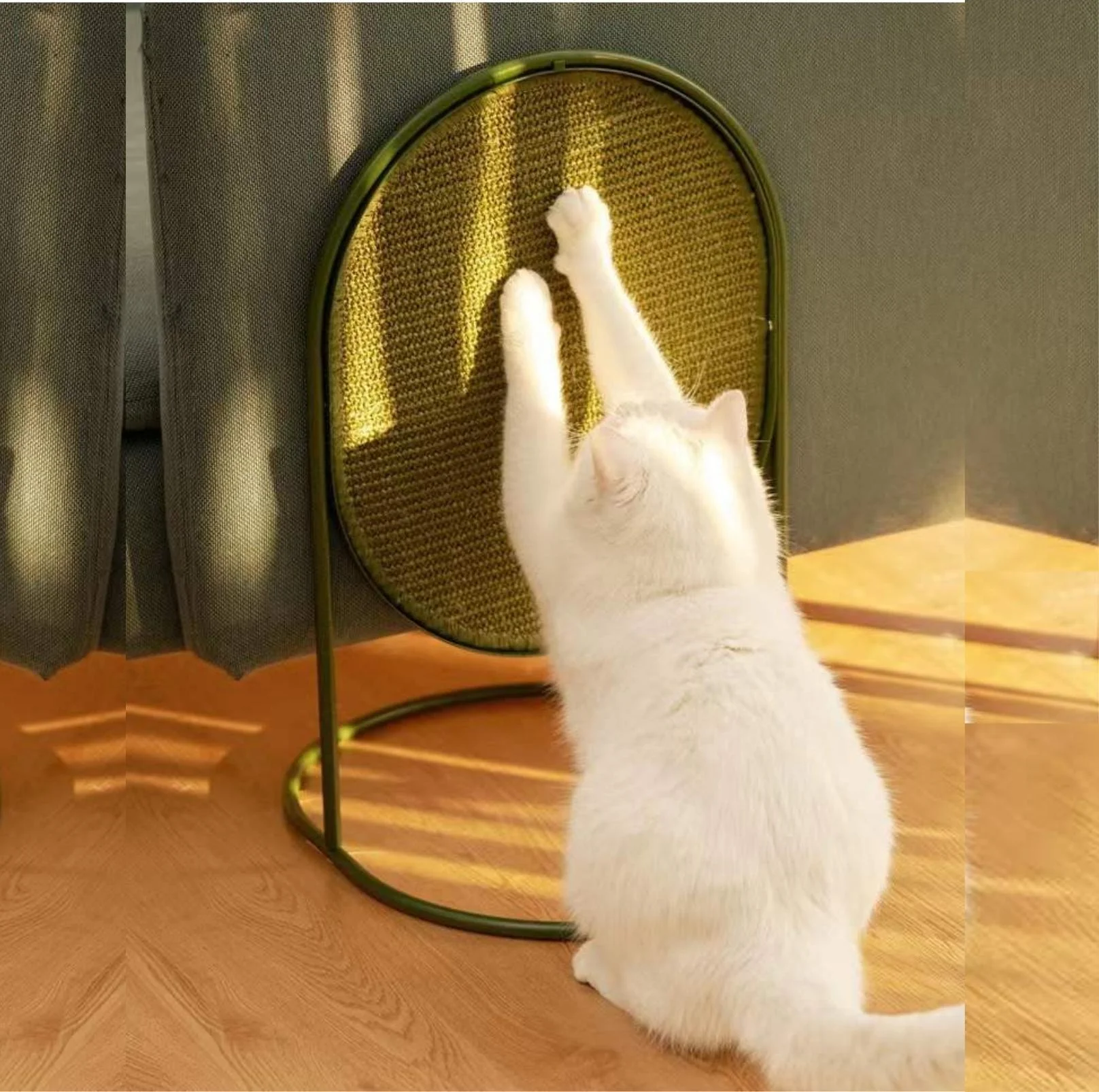 Makesure Multifunctional Cat Scratcher | Sisal Standing Scratching Board - Image 9