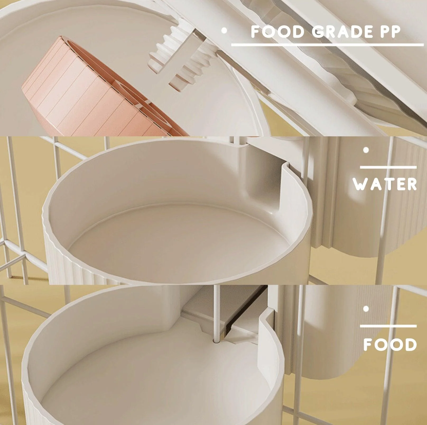 Modern Stylish Pet Hang & Sip Water and Food Feeder - Image 11