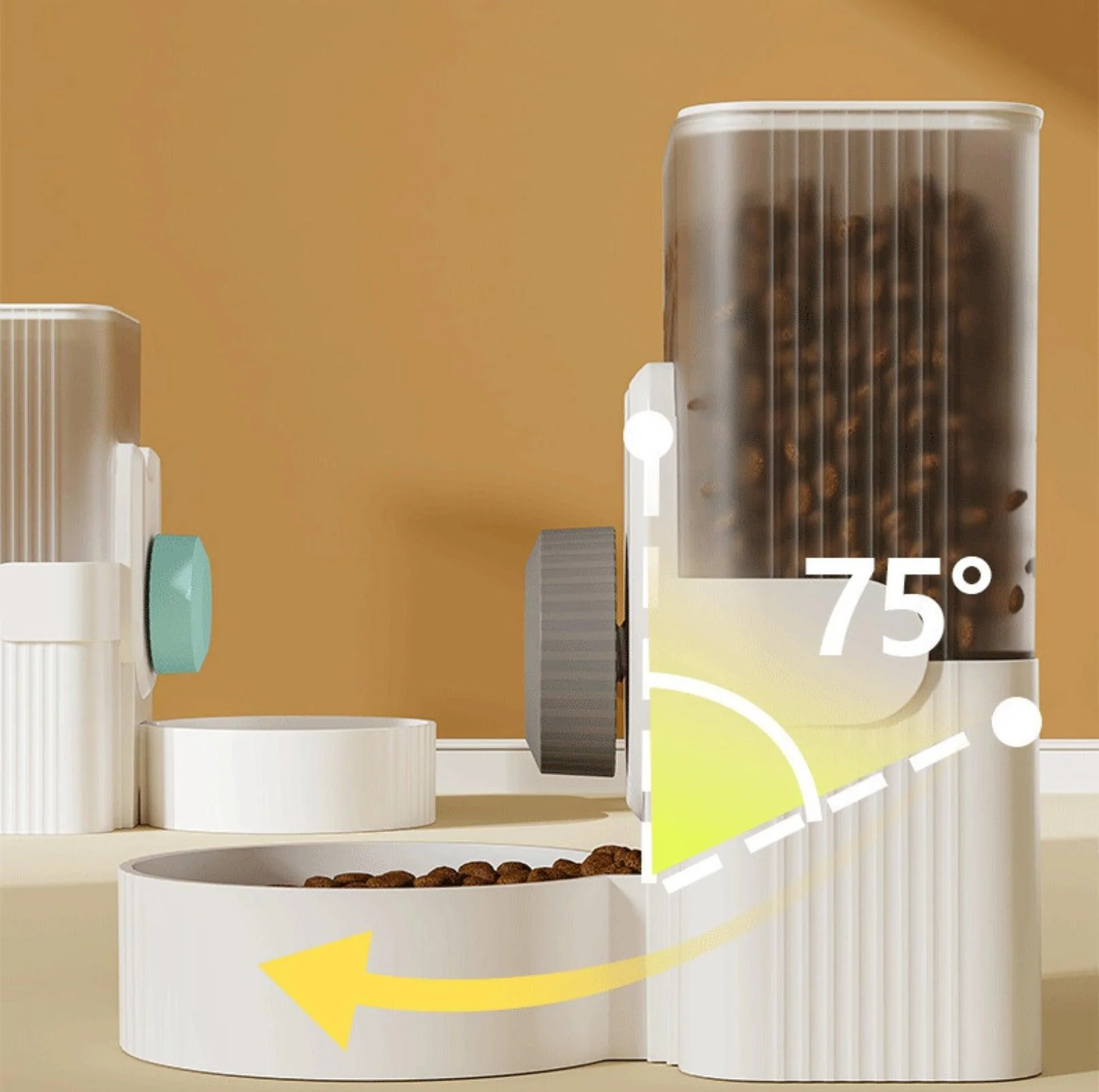 Modern Stylish Pet Hang & Sip Water and Food Feeder - Image 12