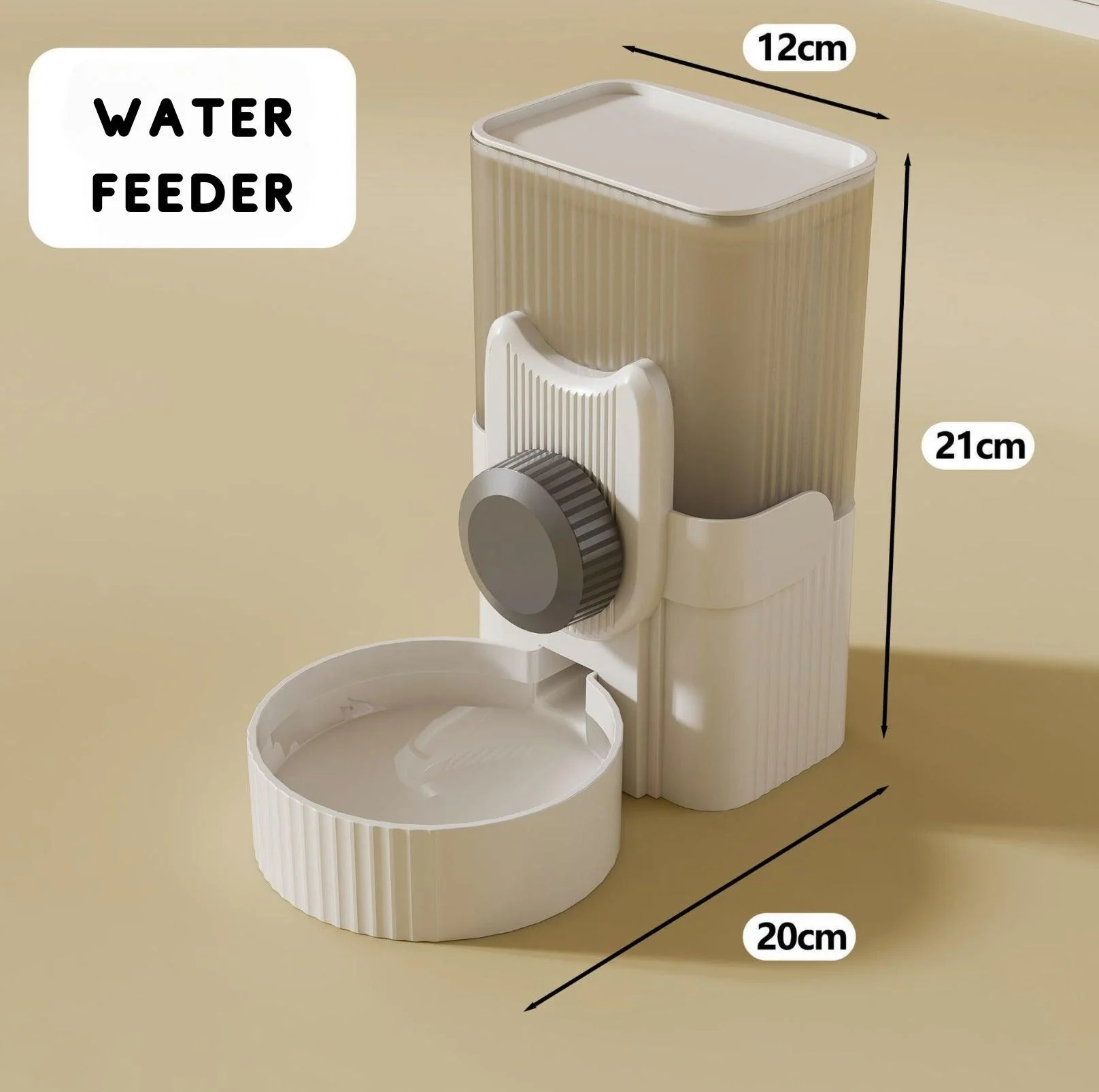 Modern Stylish Pet Hang & Sip Water and Food Feeder - Image 9