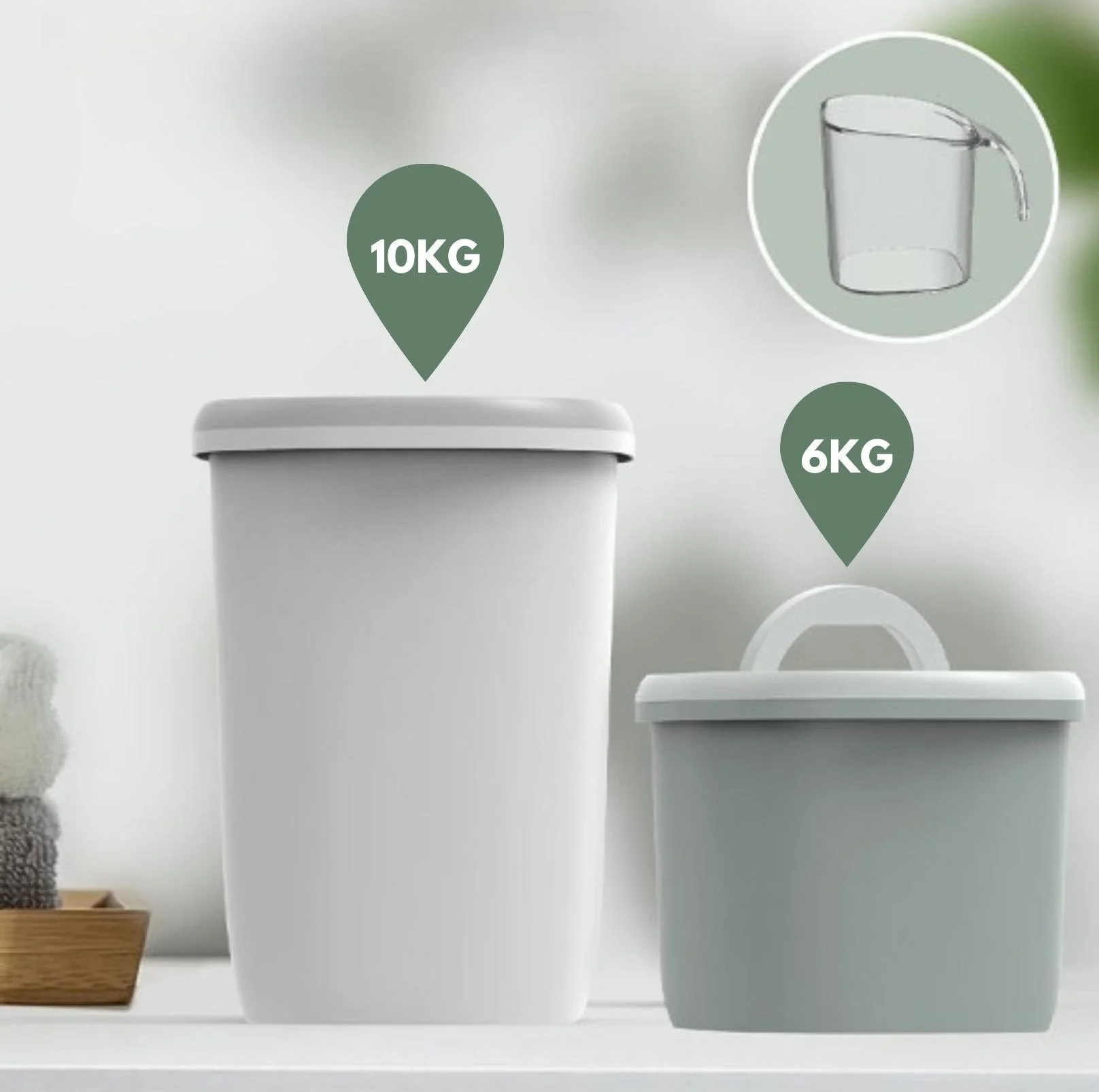 Mousse Pet Food Container Food Storage - Image 11