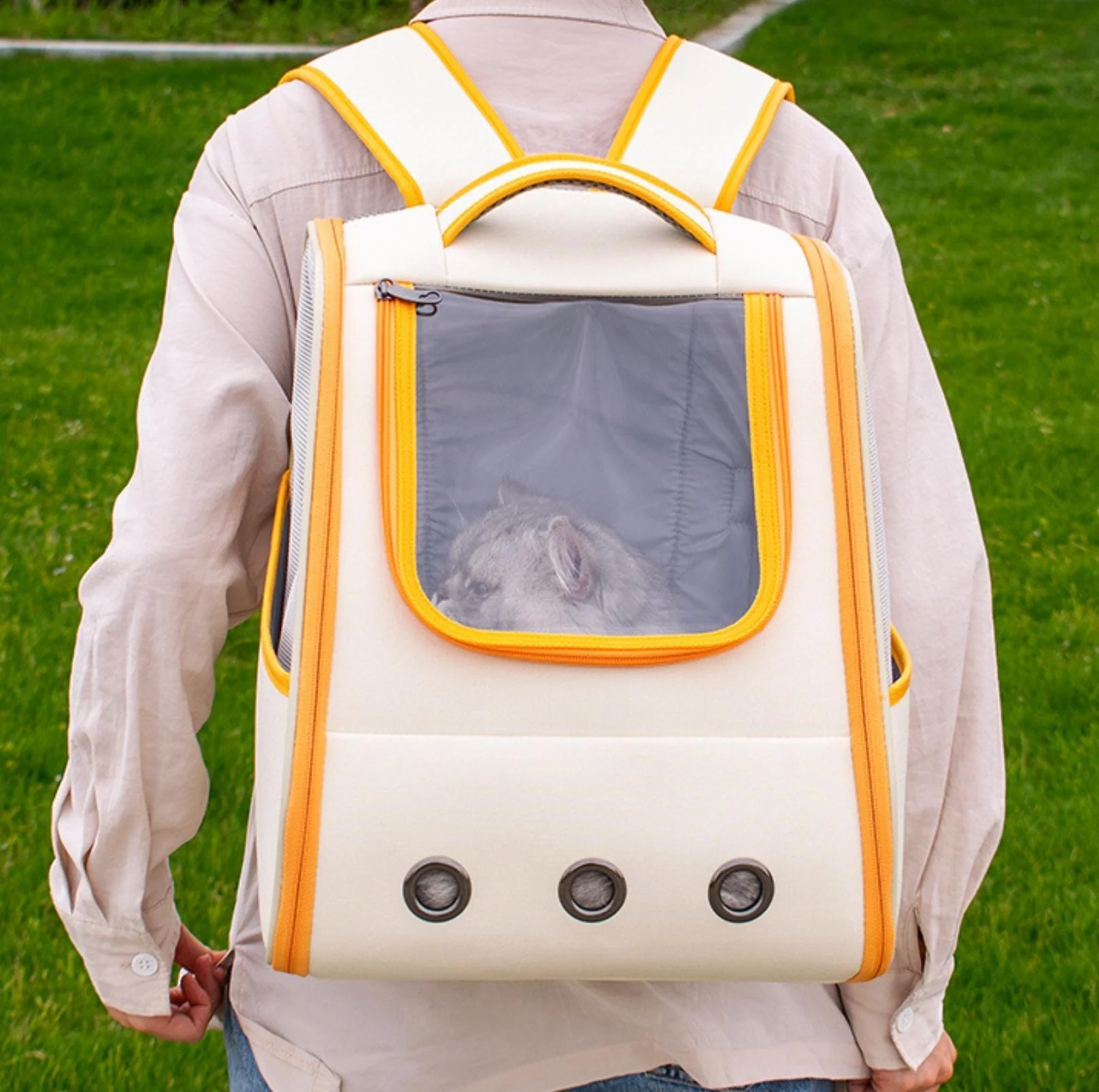 Car-Accessible Shoulder Bag Style Cat Carrier Small Dog Carrier - Image 4