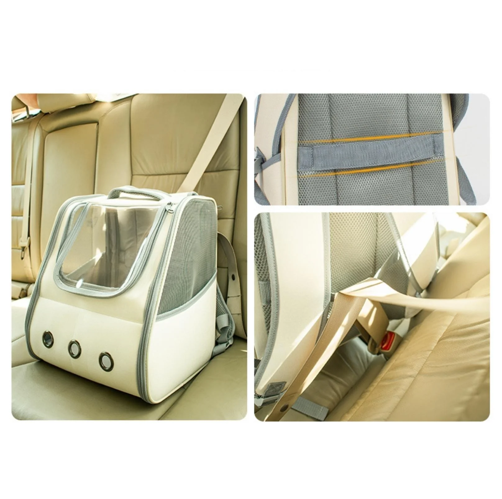 Car-Accessible Shoulder Bag Style Cat Carrier Small Dog Carrier - Image 5