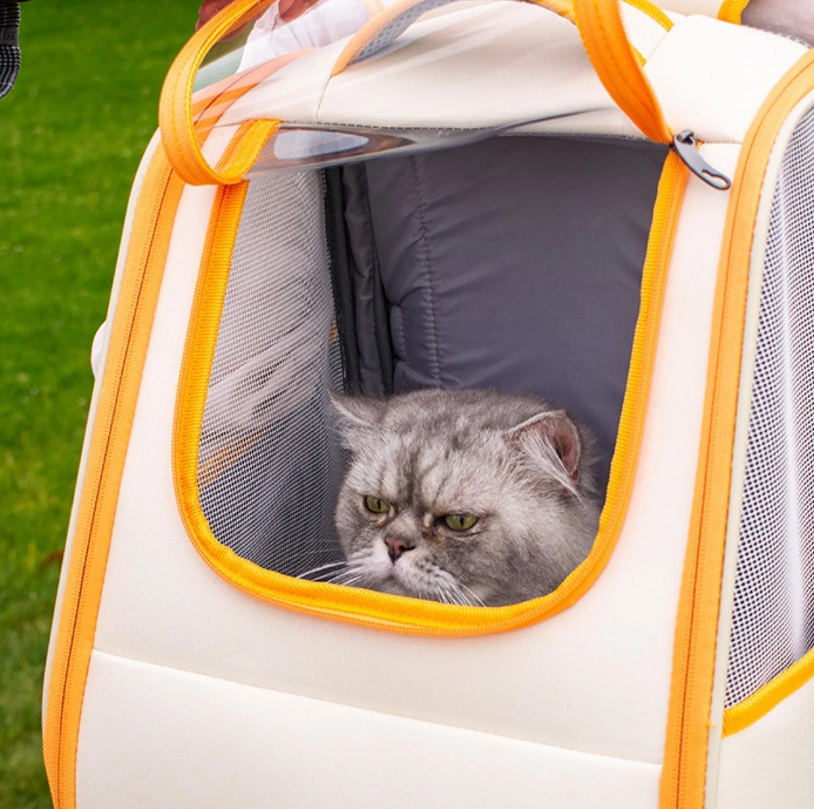 Car-Accessible Shoulder Bag Style Cat Carrier Small Dog Carrier - Image 7