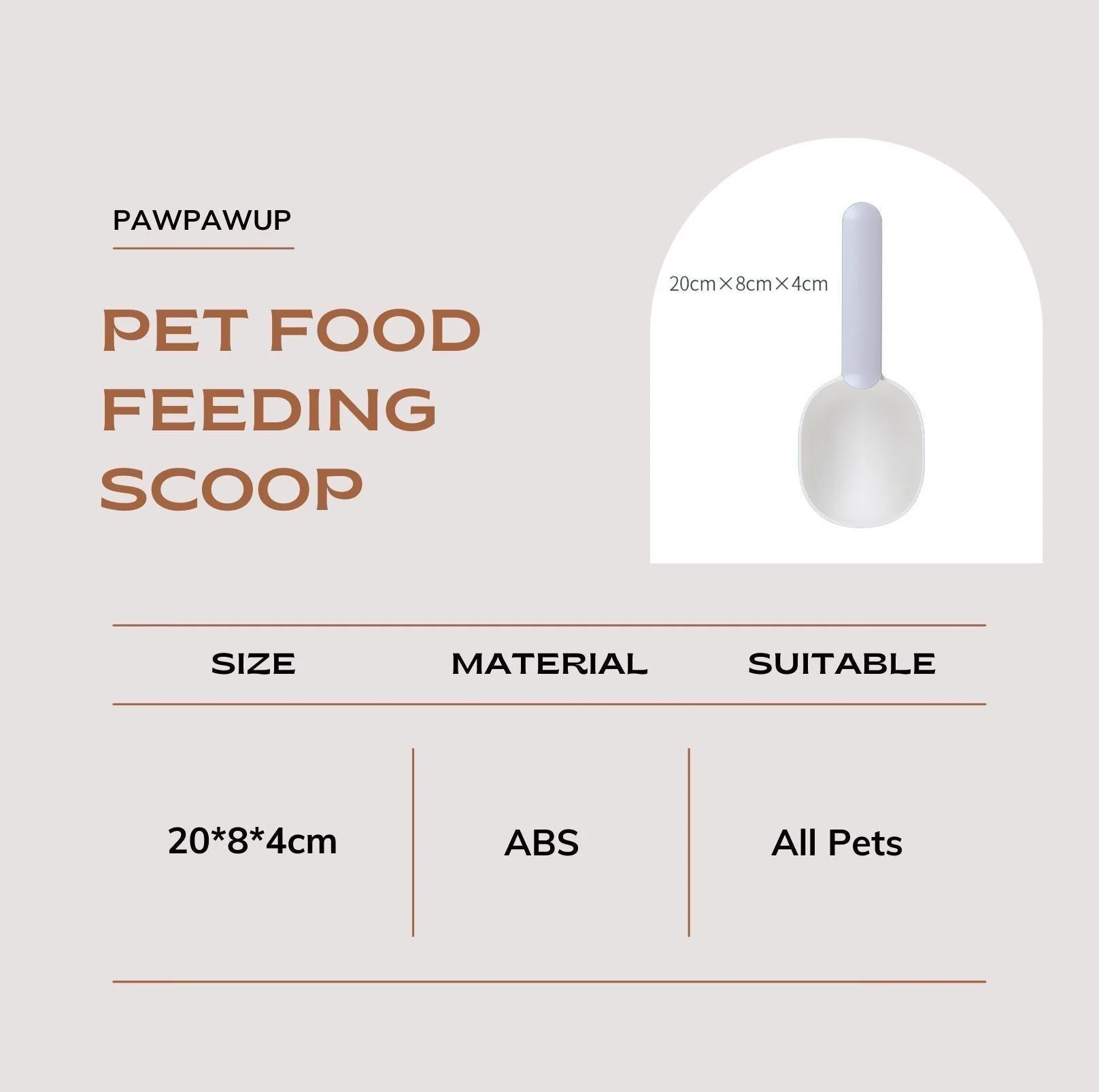 Pet Food Feeding Scoop - Image 13