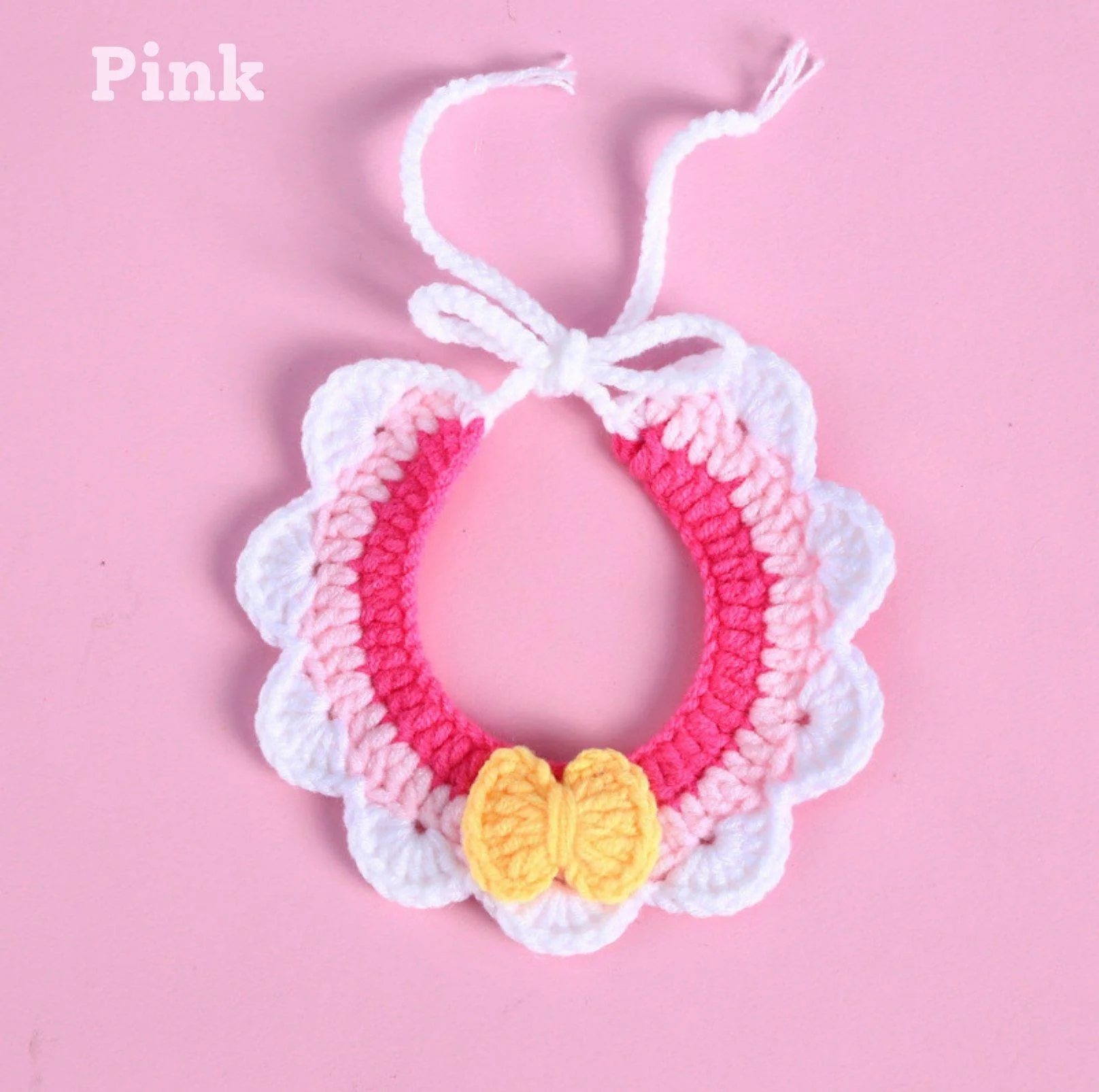 Pet Knitted Woolen Bibs - Image 7