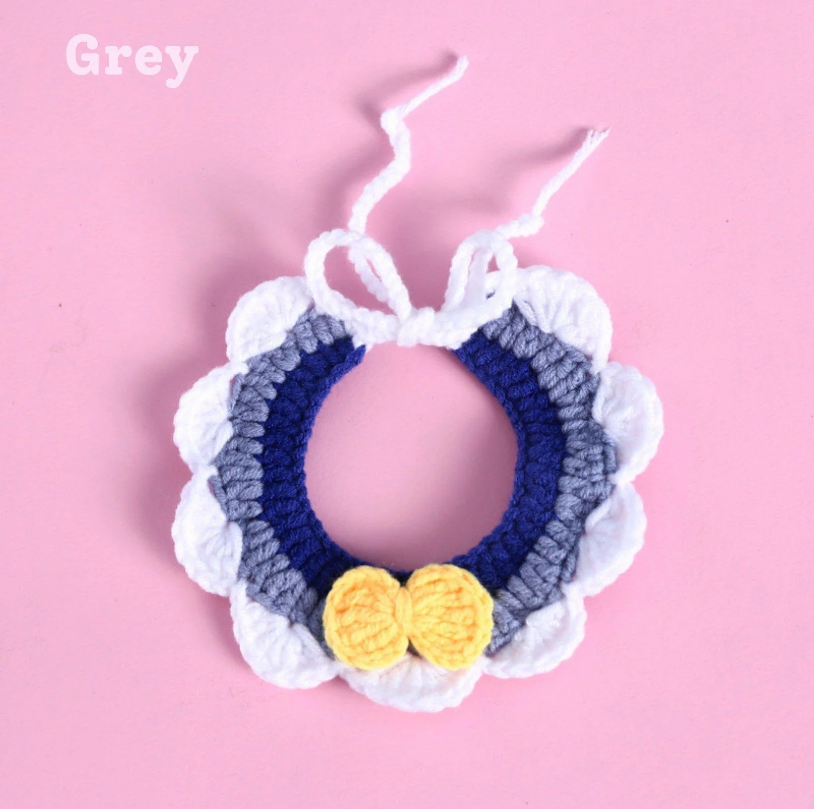 Pet Knitted Woolen Bibs - Image 8