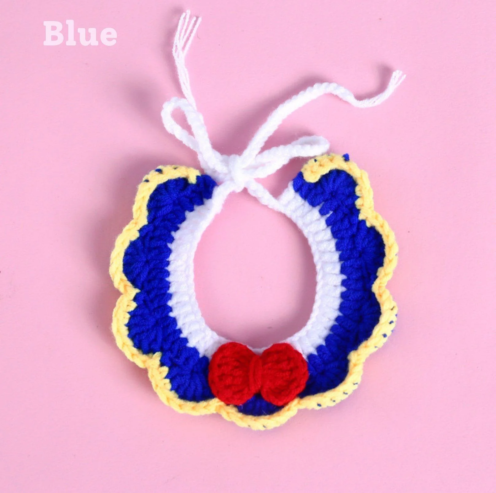 Pet Knitted Woolen Bibs - Image 9