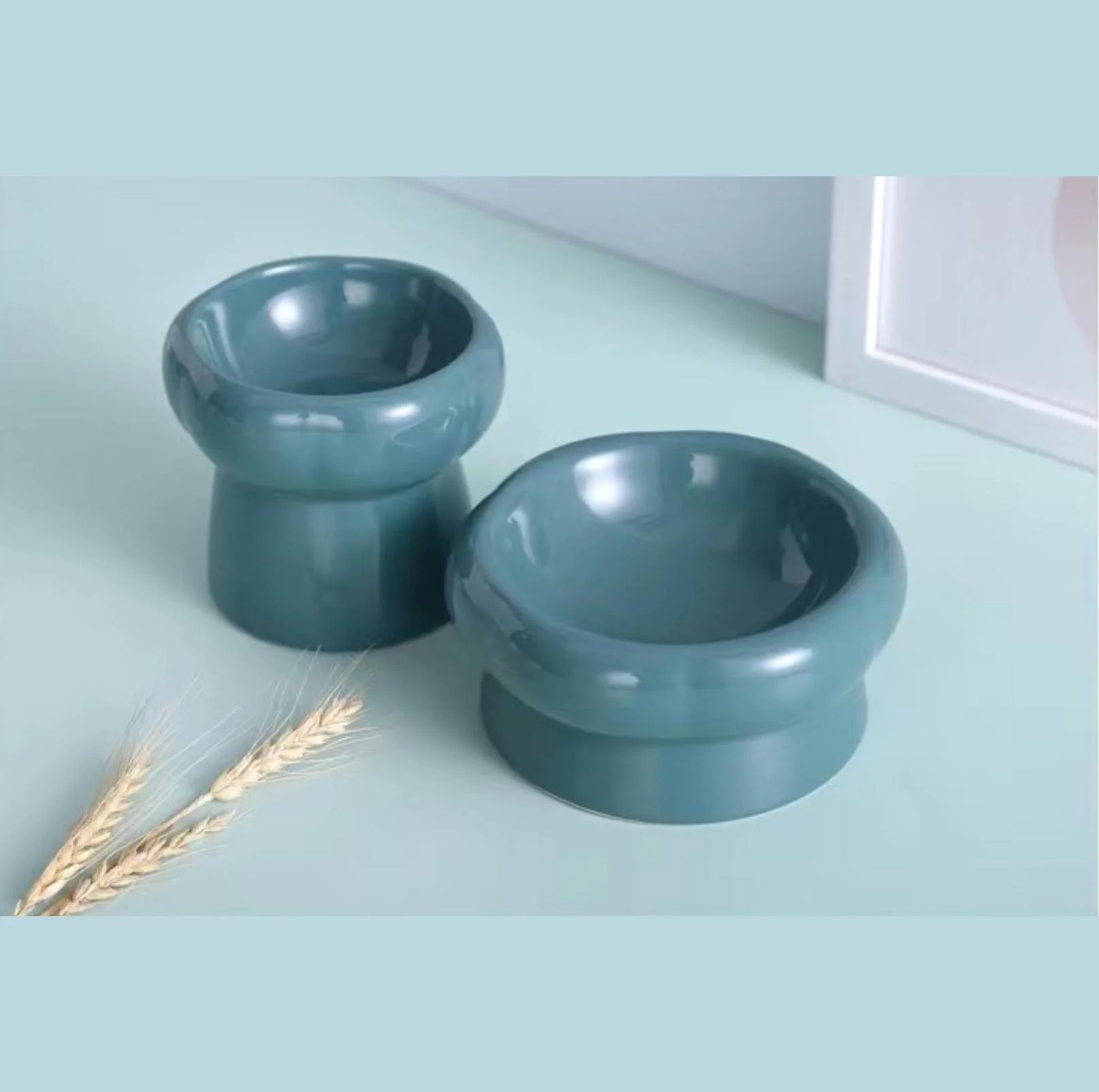 Petal Style Ceramic Cat Bowls and Small Dog Bowls - Image 16