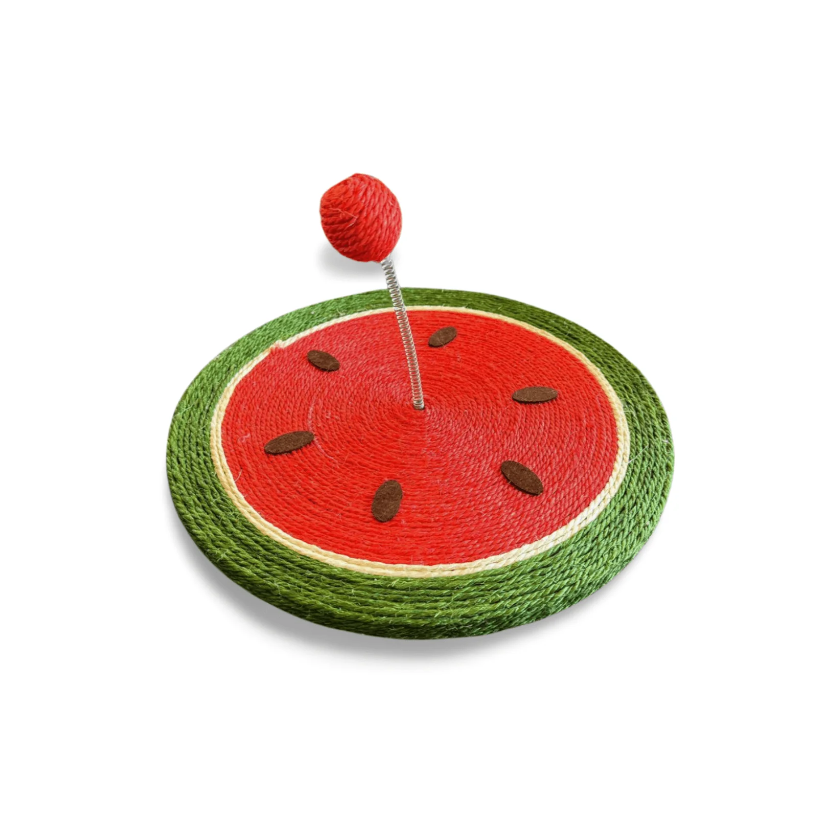 Playful Sisal Spring Ball Cat Scratcher - Image 4