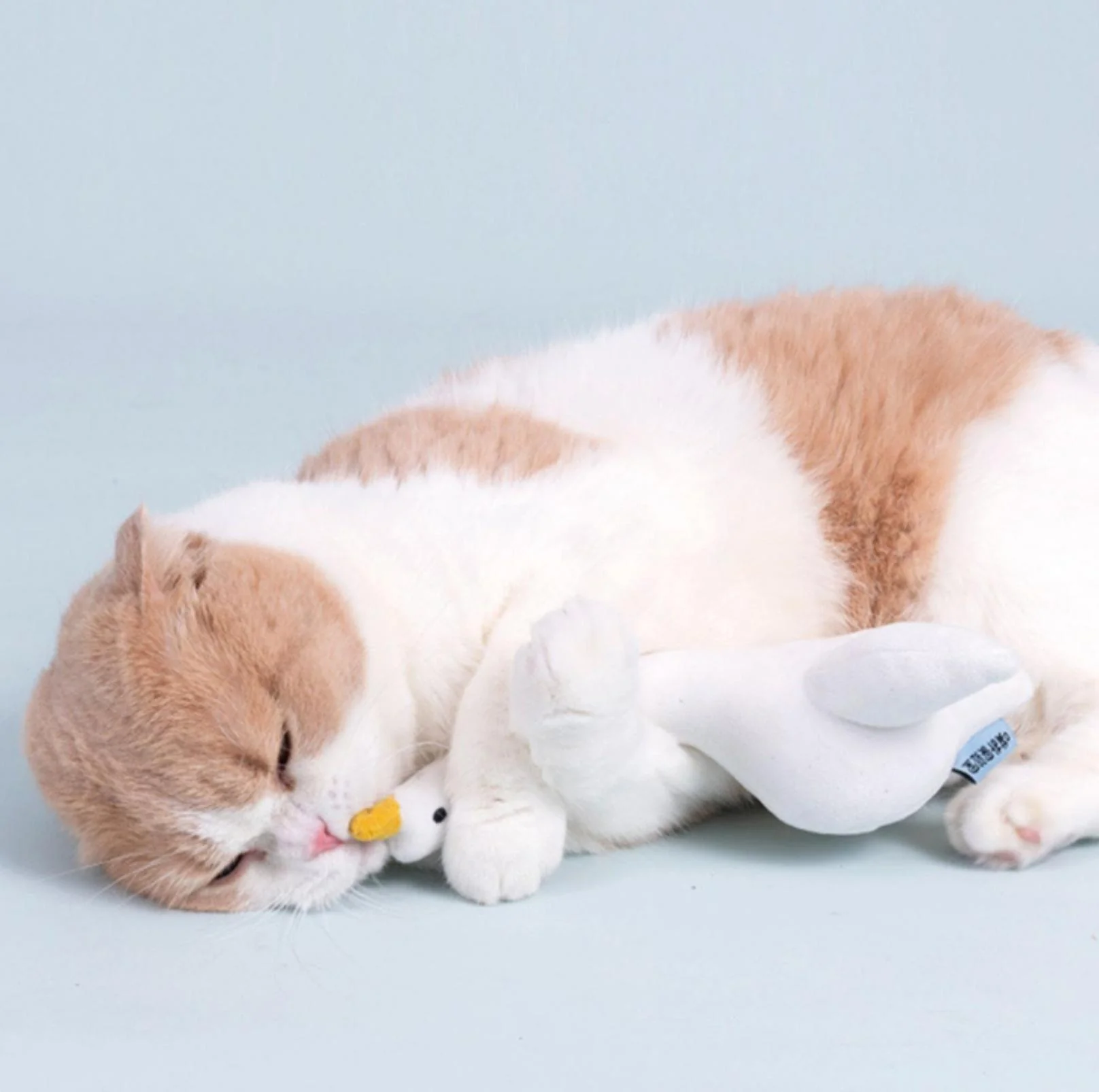 PurLab Cuddle Goose Cat Toy With Catnip - Image 4