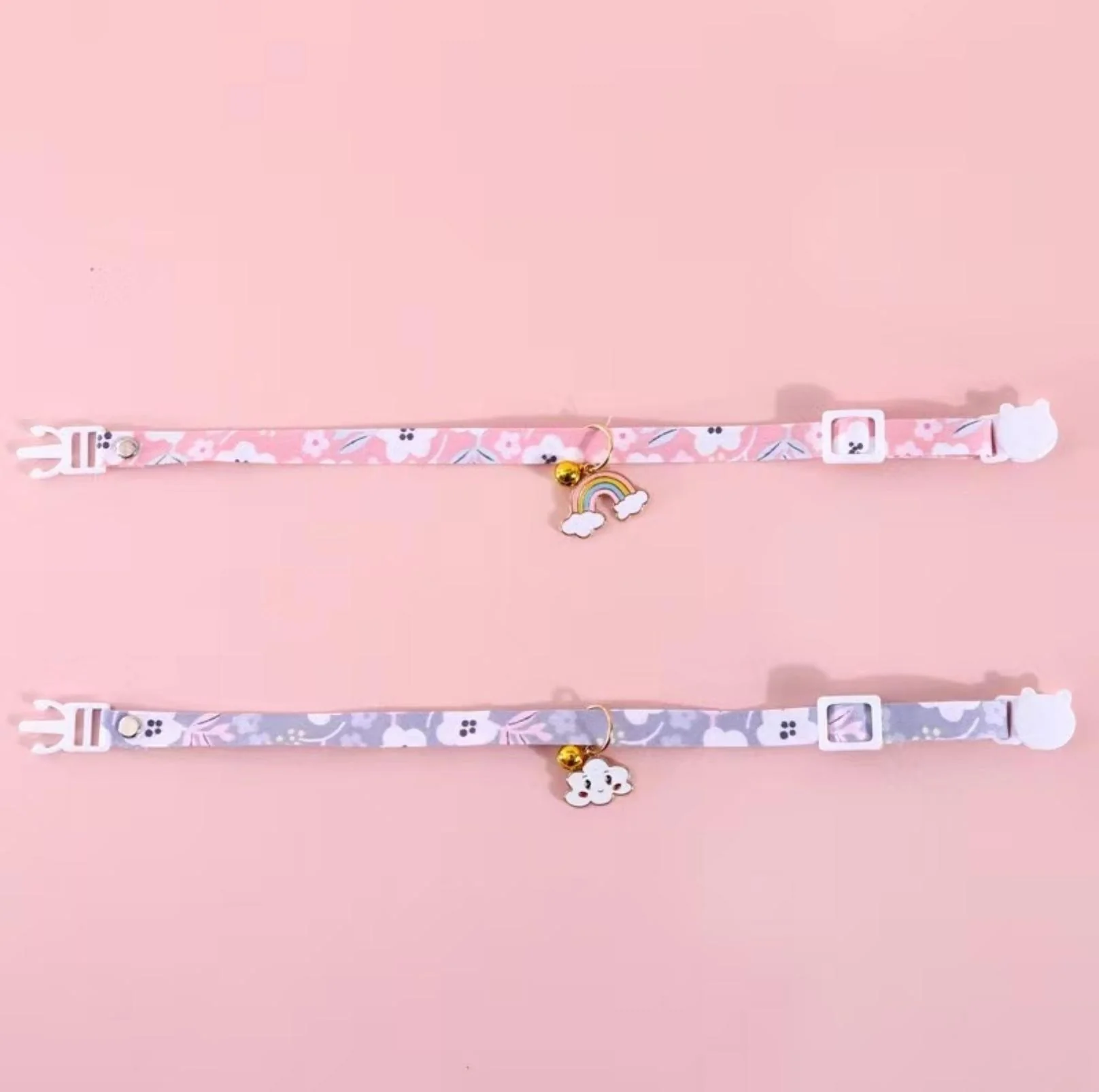 Rainbow Cloud Pendant Adjustable Pet Necklace - Image 5