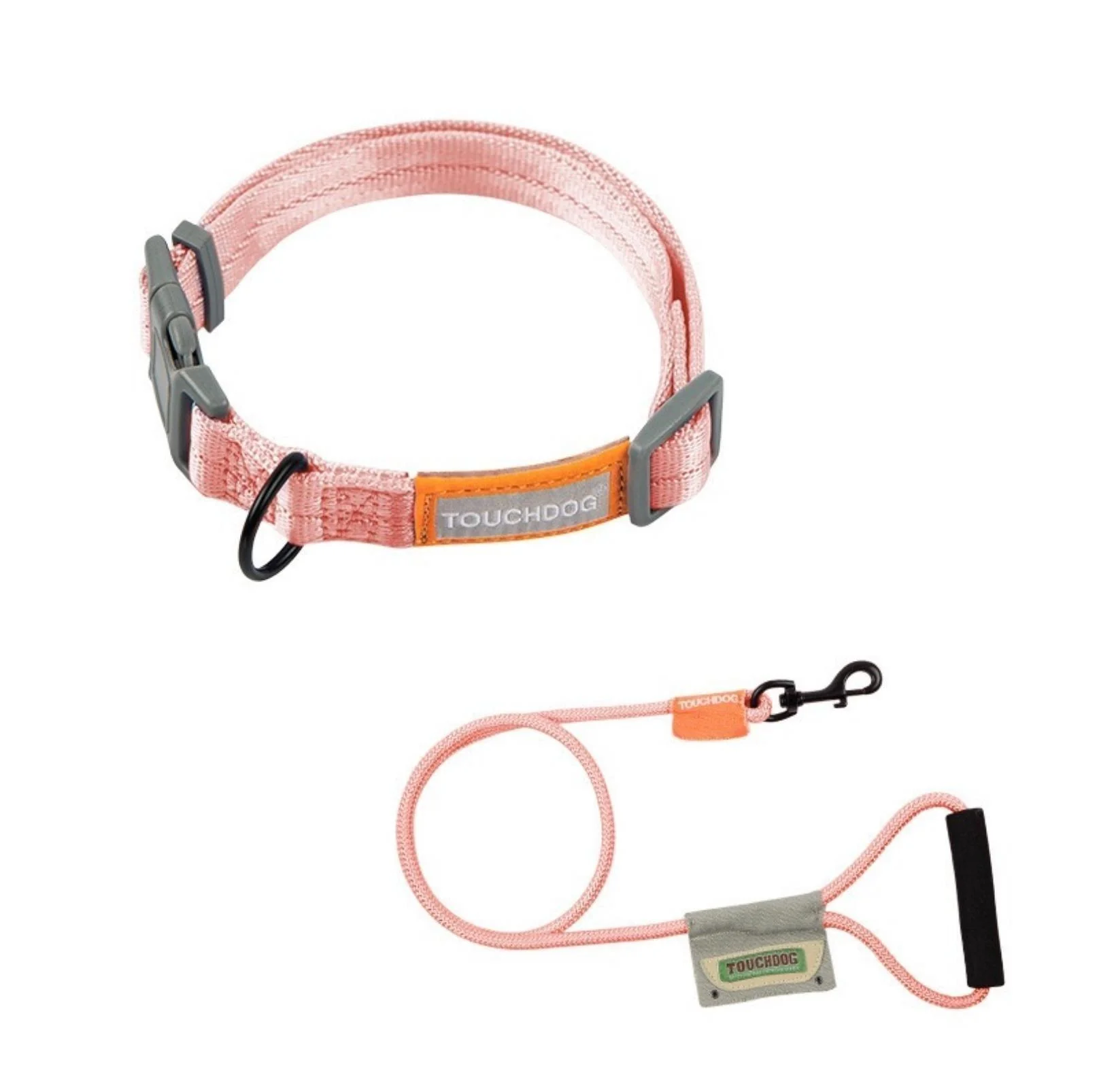 Touchdog Macaroon Colour Scheme Pet Leash Set (Leash + Collar) - Image 3