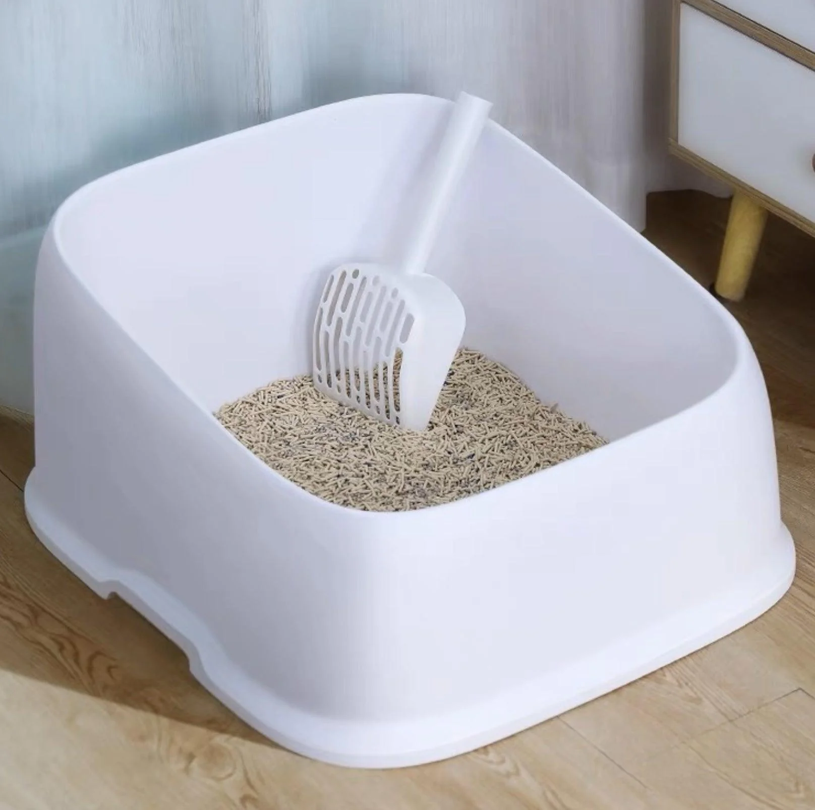 White Cat Litter Scoop - Image 4
