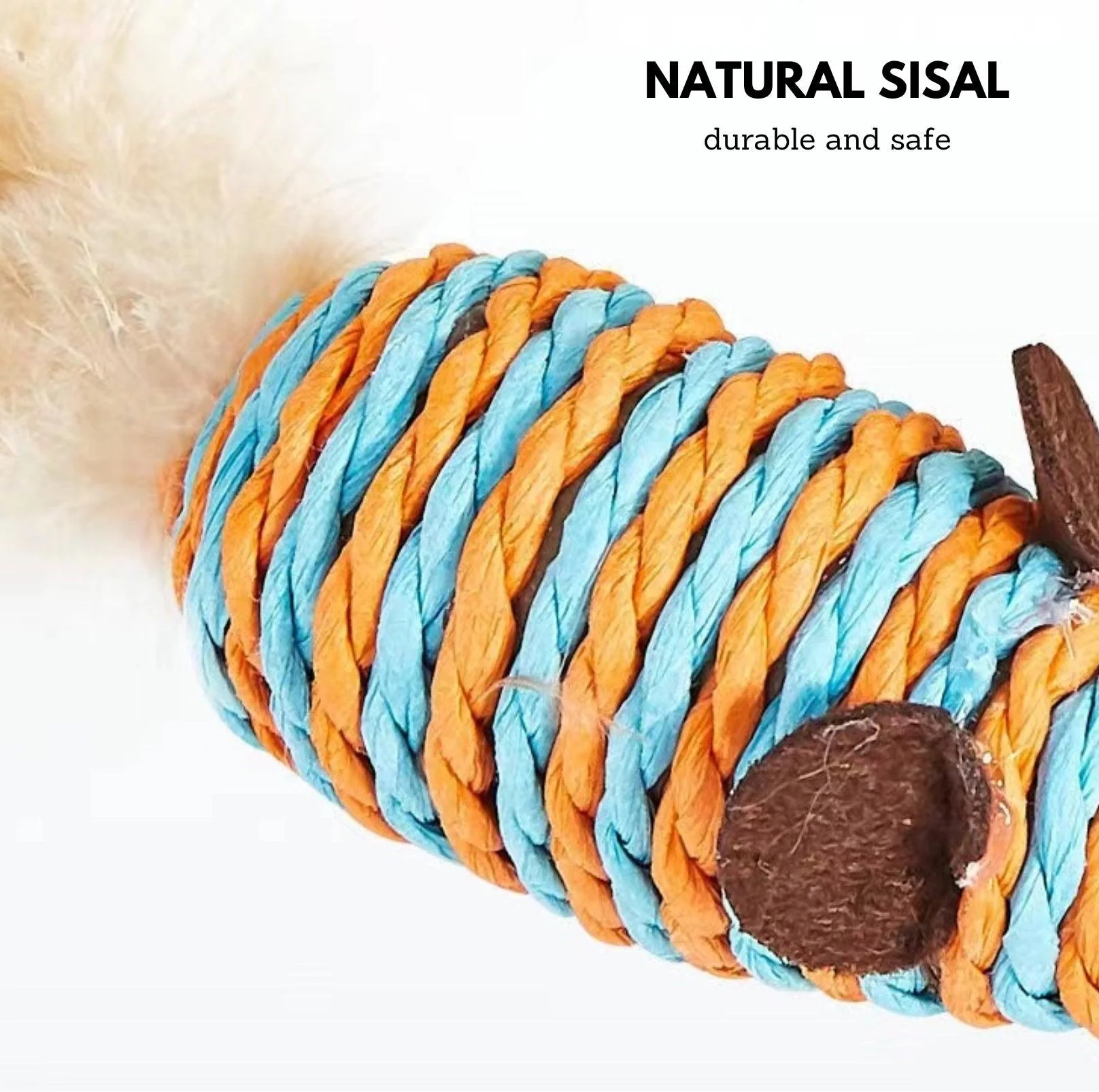 Wooden Cat Stick And Toys Kit With 7 Pieces - Image 5